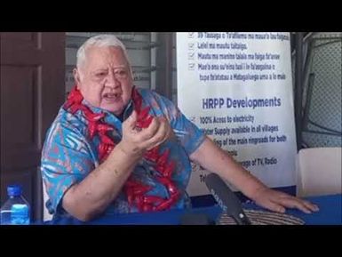 Ta'ita'i 'o le HRPP Hon. Tuilaepa Sailele Malielegaoi ma le vasega 'o Tusitala (13 March 2025)