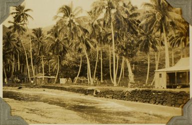 Village on Ovalau, 1928