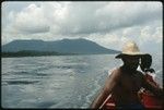 Men in a boat at sea