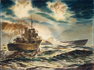 'Night action off Guadalcanal – HMS