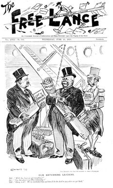 Glover, Thomas Ellis, 1891?-1938 :Our returning leaders. The Free Lance, 25 June 1919 (front page).