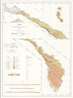 Geology of New Ireland, Papua New Guinea (Sheet New Ireland and Tabar Islands)