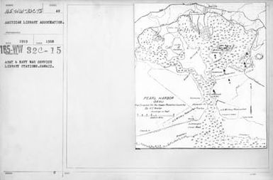 American Library Association - ALA - European - English, German - Army & Navy War Service Library Stations. Hawaii