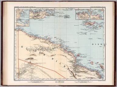 Nr. 24. Schutzgebiet des Neu-Guinea Kompanie in 6 Blaettern, Blatt 1. (Reserve of the New Guinea Company in 6 sheets, Sheet 1.)