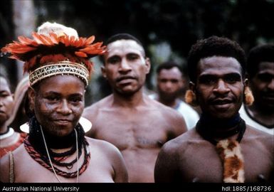 The bride (Moro from Uru) and groom