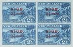 Stamps: New Zealand - Niue Two and a Half Pence