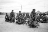 Malaysia, men performing meke at Republic of Fiji Military Forces camp