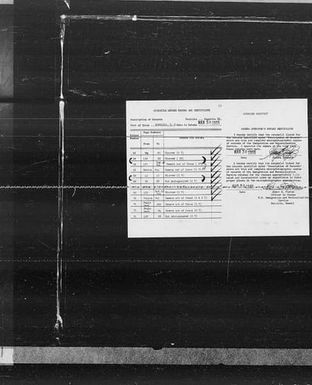 Volume 70: Immigration Service Forms, November 6, 1925 - January 21, 1926