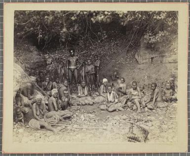 Natives of Ambrym, New Hebrides [Vanuatu]