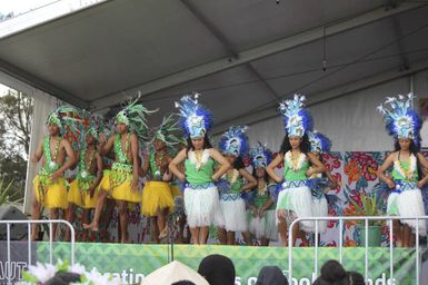 Cook Islands dance performance, ASB Polyfest.