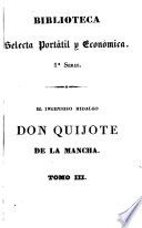 El ingenioso hidalgo Don Quijote de la Mancha