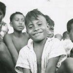 A young Polynesian boy