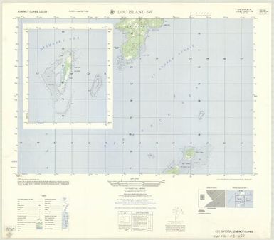 Admiralty Islands 1:25,000 (3649-I-SW)