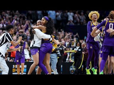 Last-Tear Poa helps LSU Womens Basketball to first ever NCAA Womens Basketball Championship