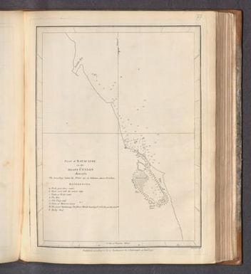 Plan of Batacaloe on the Island Ceylon June 1762