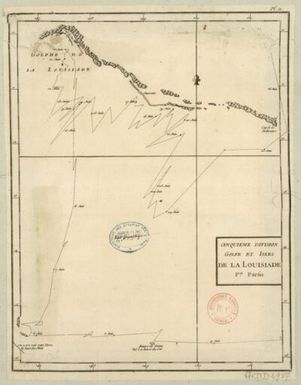 ["Cinquième division, golfe et isles de la Louisiade. [première] partie / [tirée de Bougainville]"]