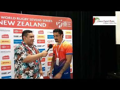 INTERVIEW - Va'a Apelu Maliko (HSBC 7s Hamilton 2023) - Samoa Capital Radio