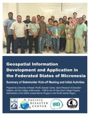 Geospatial information development and application in the Federated States of Micronesia - summary