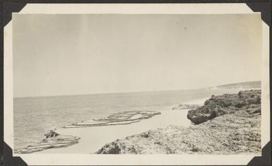 Blowholes and raised coral, Tongatabu, Tonga, 1929, 4 / C.M. Yonge