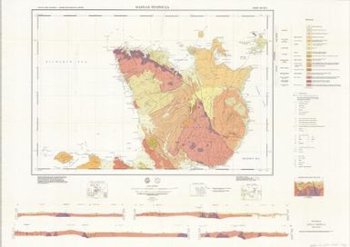 Papua New Guinea 1:250 000 geological series: Gazelle Peninsula (Sheet SB 56-2)