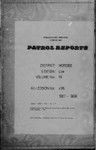 Patrol Reports. Morobe District, Lae, 1967 - 1968