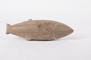 fish, carved