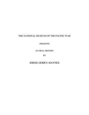 Oral History Interview with Gerold (Jerry) Haynes, September 29, 2000