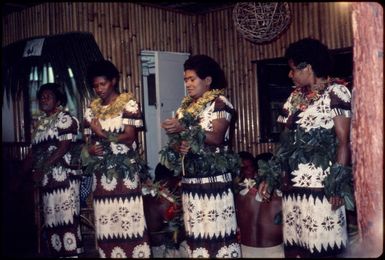 Fijian dancers, 1975