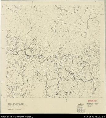 Papua New Guinea, Maprik West, Sheet NMP-59-008, 1:40 000, 1959
