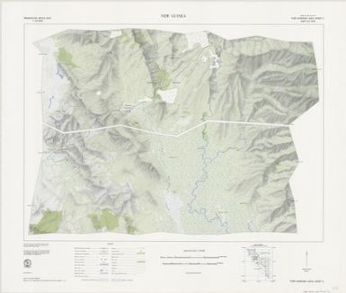 New Guinea preliminary detail plot, 1:50,000 (sheet 2)