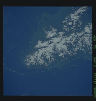 S46-82-054 - STS-046 - Earth observations taken from the shuttle orbiter Atlantis during STS-46