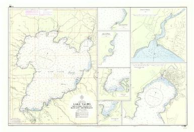 [New Zealand hydrographic charts]: New Zealand. North Island. Lake Taupo including Plans of Bays and Anchorages. (Recto 232G)