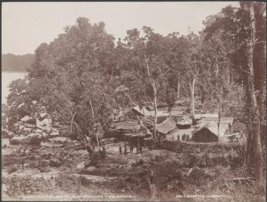 The school village at Foate, Malaita, Solomon Islands, 1906 / J.W. Beattie