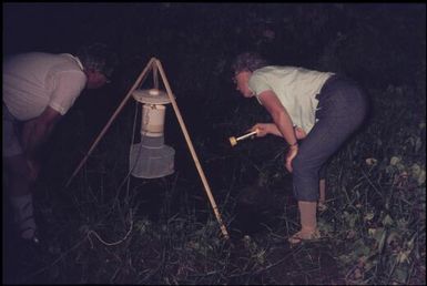 Light-trap for adult anopheline mosquitoes (3) : Bougainville Island, Papua New Guinea, April 1971 / Terence and Margaret Spencer