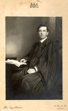 [Portrait of Evan R. Stanley, 1910]