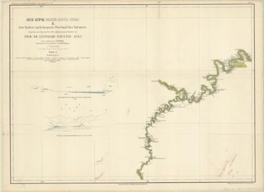 Forschungen im Innern der Insel Neuguinea : (Bericht des Fuhrers uber die wissenschaftlichen Ergebnisse der deutschen Grenzexpedition in das westliche Kaiser-Wilhelmsland 1910): Karte 4. Der Sepik (Kaiserin-Augusta-Strom) II. Der bisher unbekannte Oberlauf des Stromes... 1:100,000 ... Blatt 2