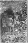 Boys and Taaboo in front of men's house