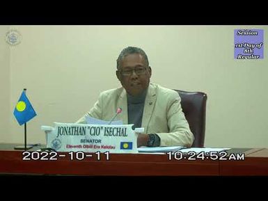 1st Day of 8th Regular Session