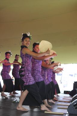 Samoan Village at Pasifika Festival, 2016.