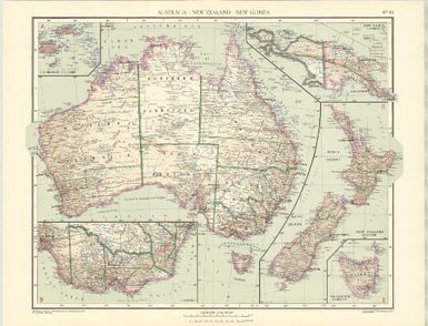 Australia - New Zealand - New Guinea