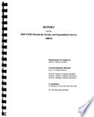 Report on the 2005 CNMI household, income, and expenditures survey