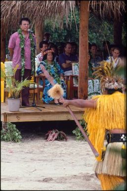 Ceremonial dancer, Festival of Pacific Arts