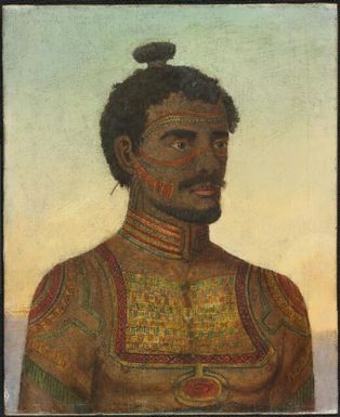 Man of the island of Nukahiwa, Marquesas group / [H. Ainsworth]