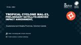 Tropical cyclone Mal-23 preliminary satellite-derived impact assessment, Guadalcanal and Malaita Provinces, Solomon Islands / UNITAR ; UNOSAT