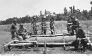 MAPRIK, NEW GUINEA, 1945. ONE OF A SERIES OF PHOTOGRAPHS PRODUCED IN THE HOUSE OF REPRESENTATIVES, CANBERRA, ACT, ON 1 JUNE 1945 BY THE RT HON A W FADDEN, LEADER OF THE AUSTRALIAN COUNTRY PARTY IN ..