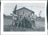 3rd Platoon party, Bellows AFB, Hawaii, 1965