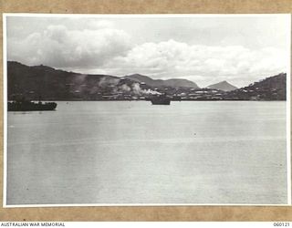 NAPA NAPA, NEW GUINEA. 1943-11-12. VIEW OF PORT MORESBY FROM NAPA NAPA