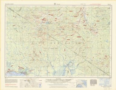 New Guinea 1:250,000 (Wau ; SB 55-14 ; 1966)