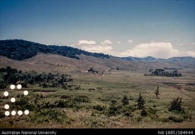 Taiora village Wantura from log behind Schindler's