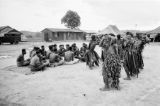 Malaysia, men performing meke at Republic of Fiji Military Forces camp